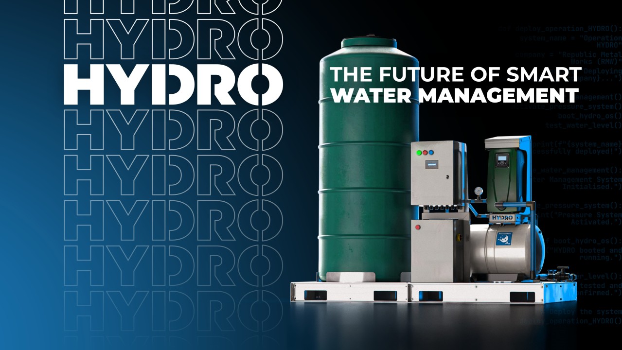 HYDRO water backup system